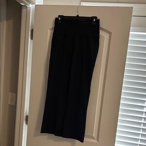 CALIA by Carrie Underwood Black Wide-Leg High-Rise Pants